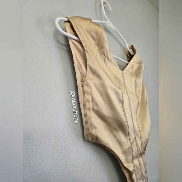 Retrofete Rozik Bodysuit in Nude - Picture 7 of 7